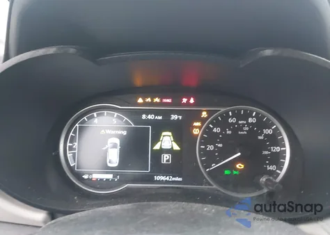 2021 Nissan Versa Sv Xtronic Cvt z USA, uszkodzony, nr VIN 3N1CN8EV8ML840962